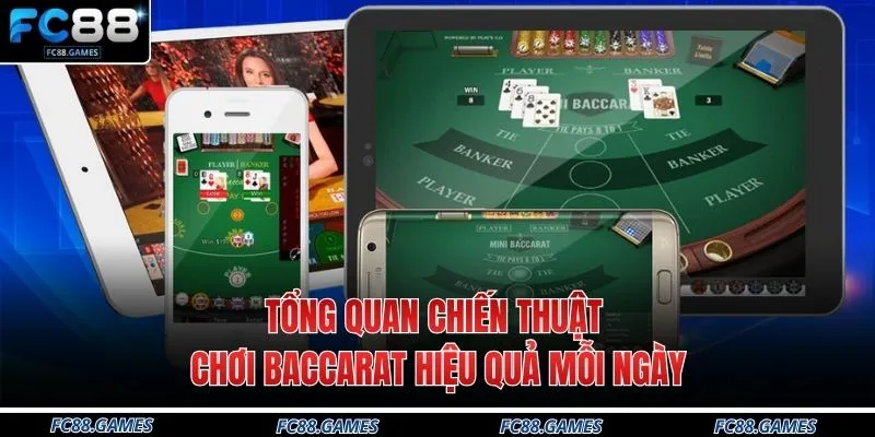 Chiến Thuật Chơi Baccarat Tại FC88 - 3 Mẹo Đỉnh Cao 2 Tổng quan chiến thuật chơi baccarat hiệu quả mỗi ngày